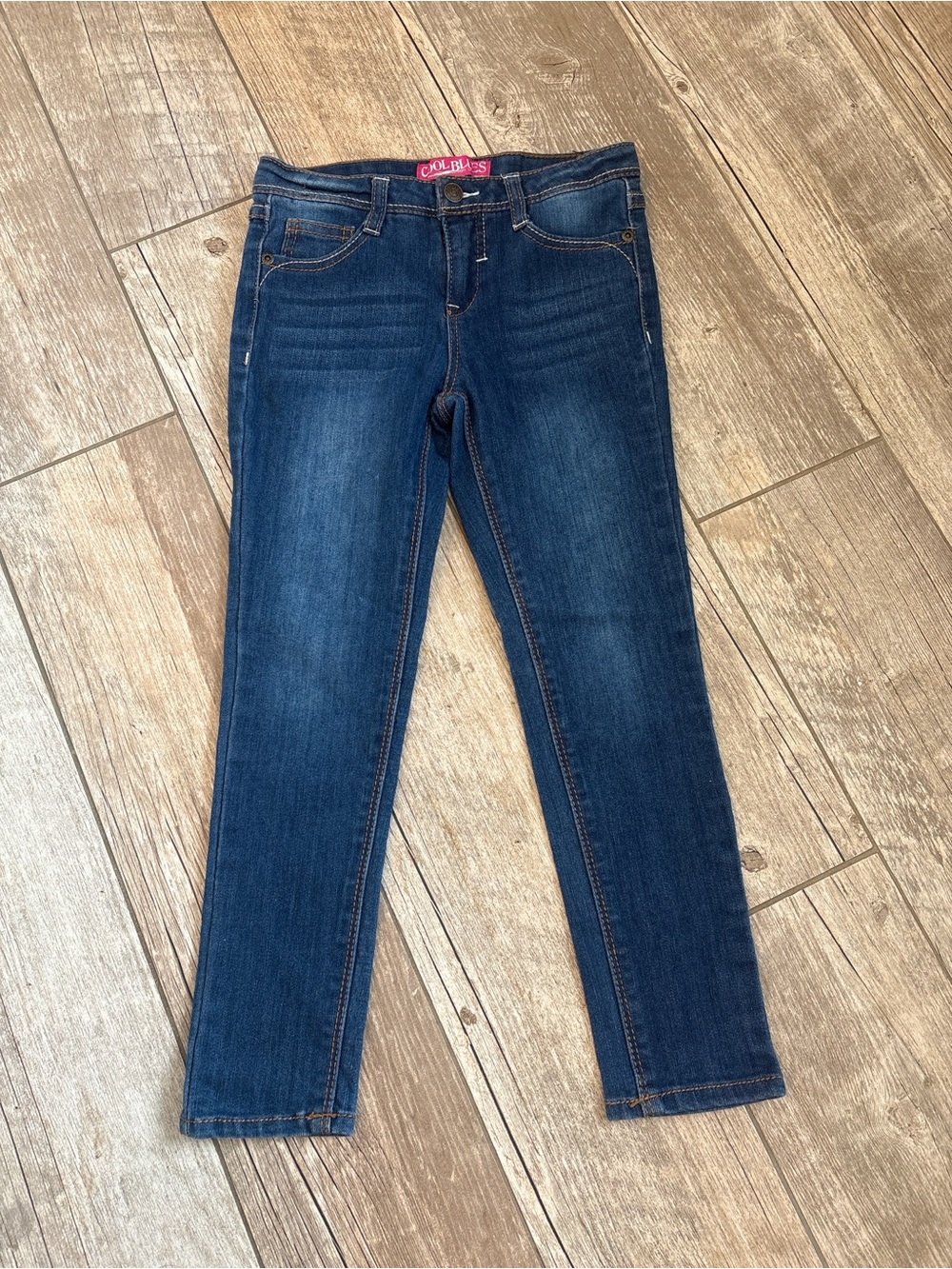 Girls' Dark Blue Skinny Jeans